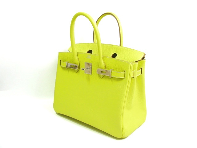 エルメス バーキン30 ヴォーエプソン-ライム